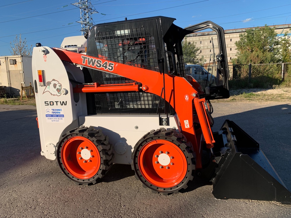 Отгрузка мини-погрузчика TWS