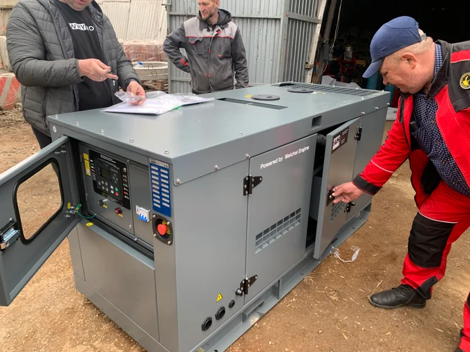 Отгрузка ДИЗЕЛЬНОГО ГЕНЕРАТОРА